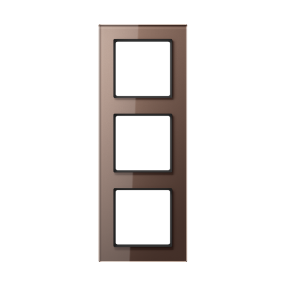 Рамка Jung A Creation Мокко 3 поста AC583GLMO