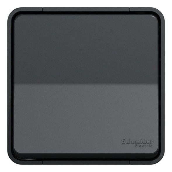 Кнопочный выключатель Schneider Electric IP55 накладной монтаж Mureva Styl Антрацит MUR35026