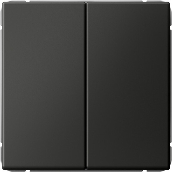 Двухклавишный выключатель (Базальт) Schneider Electric Systeme Art Gallery GAL001451