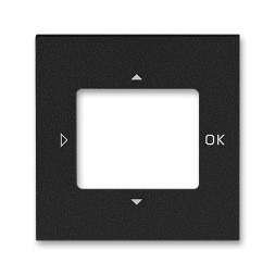 Накладка ABB Levit антрацит для таймера с малой выдержкой времени и комнатного датчика CO? 2CHH704010A4063 3299H-A40100 63