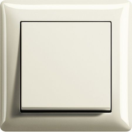 Рамка Gira Standard 55 Кремовый глянец 1 пост 021101