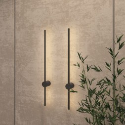 DK5012-BK Бра 800 мм, 3000К, IP20, 7 Вт, черный, алюминий