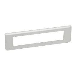 Рамка Legrand Mosaic Алюминий 10-модульная 079310