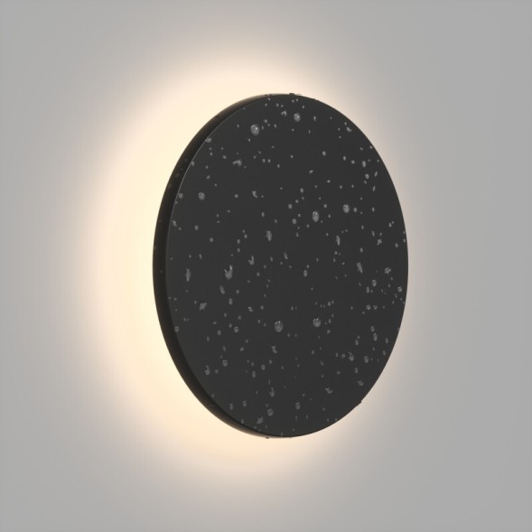 DK9780-BK Настенный светодиодный уличный светильник ALTA, IP65, 6 Вт, 3000K, черный, алюминий