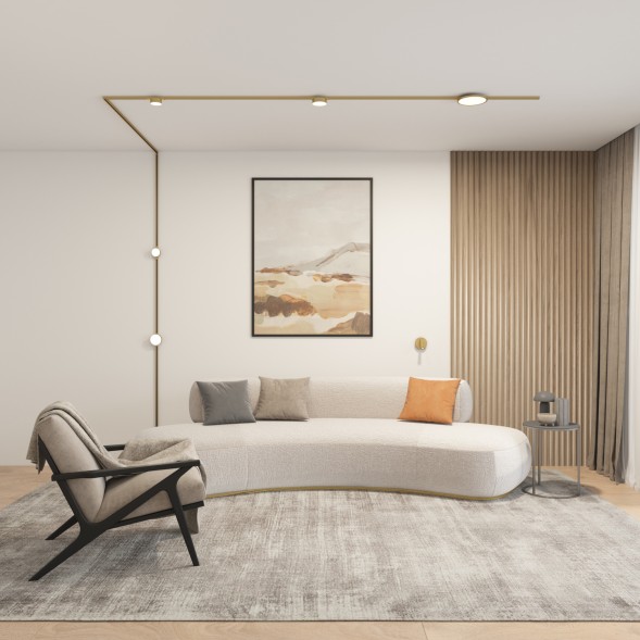 Светильник для трека SHINE FLOW DK5761-SB