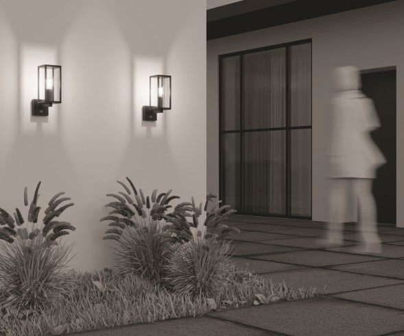 Уличный настенный светильник Outdoor O452WL-01GFSR