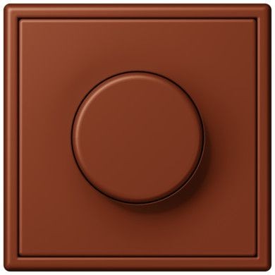 Центральная плата для роторного диммера Jung Les Couleurs® Le Corbusier terre sienne brulee 59 LC19404320D