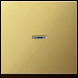 Клавиша Gira Латунь с подсветкой 0290604