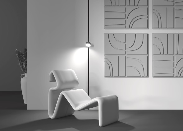 Трековый светильник Technical TR040-4-18WTW-DD-B