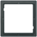 Рамка Jung FD Design Черный промежуточная 1-постовая FD981Z