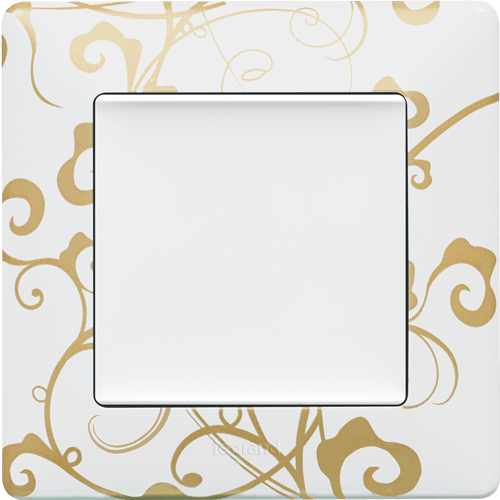 Рамка Legrand Valena Life Ампир белый 1-постовая 754101