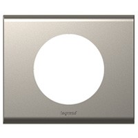 Рамка Legrand Celiane Металл Никель велюр 1 пост 069111