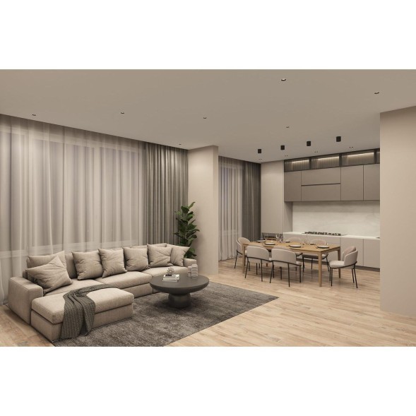 Точечный накладной светильник Denkirs DK3090-BK