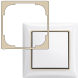 Декоративная накладка ABB Basic 55 Слоновая кость 2CKA001726A0220 2516-92-507