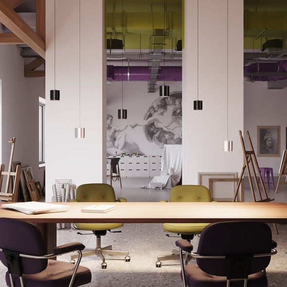 Подвесной светильник Maytoni P088PL-GX53-S