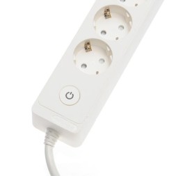 Удлинитель Schneider Electric 3 розетки 2К+З, кабель 3м белый ST9433WP