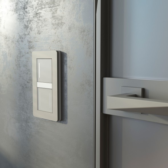 Сенсорный выключатель одноклавишный с подсветкой (дымчатый) Werkel W4512014