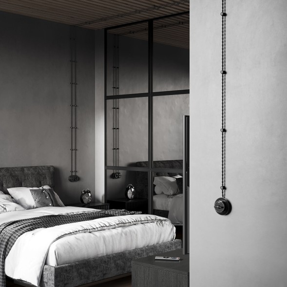 Изоляторы 100 шт черный матовый Vintage Werkel W6433408