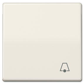 Клавиша Jung AS 500 слоновая кость с символом &quot;звонок&quot; AS591K