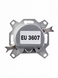 Розетка TV-R ABB Levit серый проходная 7дБ 2CHH083607A6016 5011H-A03607 16W