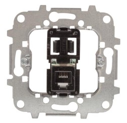Розетка телекоммуникационная ABB на 6 контактов тип RJ12 2CLA811720A1001 8117.2
