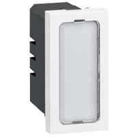 Индикатор Legrand Mosaic двойной 1 модуль 12-24-48В 078552