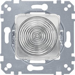 Механизм Merten M-серия сигн.лампы e10 зел/жел/пр колпачок MTN319017