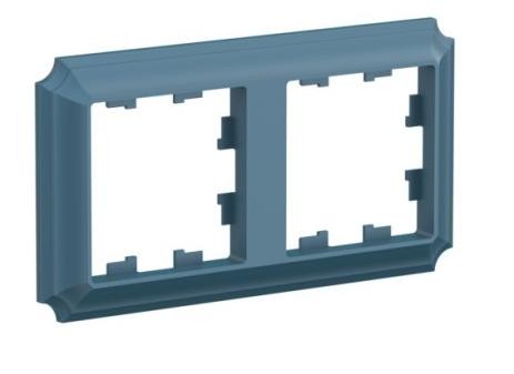 ATN100802 2-постовая РАМКА ИЗУМРУД, AtlasDesign Antique Schneider Electric