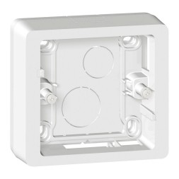 Коробка накладная Legrand 2 модуля белый 080241