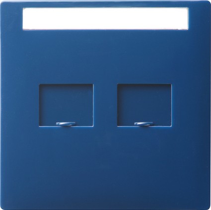 Накладка телефонной розетки Gira S-color Синий 066346