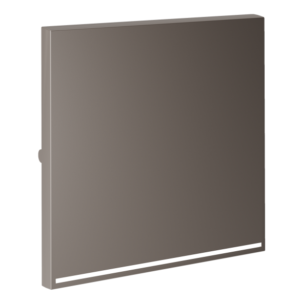 Клавиша для выключателя/переключателя одноклавишного с подсветкой, S70 (капучино)