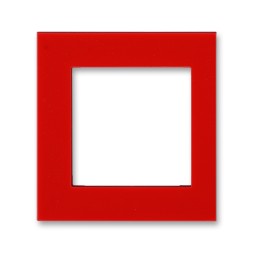 Сменная панель ABB Levit красный внешняя на многопостовую рамку 2CHH010250A8065 ND3901H-A250 65