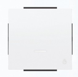 Клавиша ABB Sky белый для механизма электронного выключателя с таймером 2CLA856200A1101 8562 BL