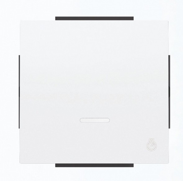 Клавиша ABB Sky белый для механизма электронного выключателя с таймером 2CLA856200A1101 8562 BL