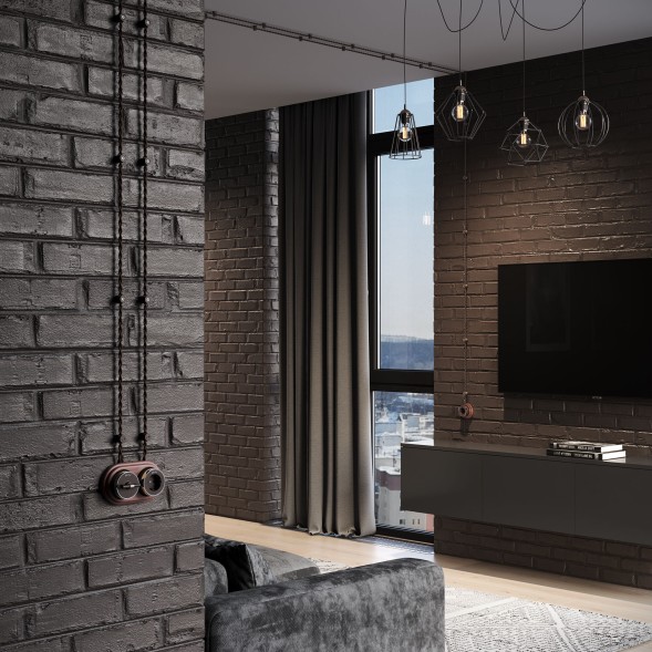 Изоляторы 100 шт мокко матовый Vintage Werkel W6433414