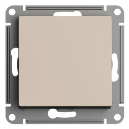 Перекрестный ПЕРЕКЛЮЧАТЕЛЬ, 10АХ, механизм, быстрозажим. клем., ПЕСОЧНЫЙ Schneider Electric Art Gallery GAL001271S