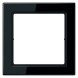Рамка Jung FD Design Черный 1-постовая FD981SW