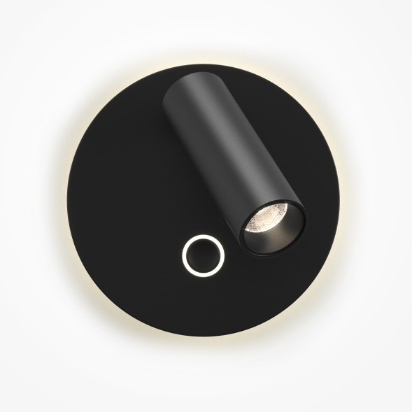 Настенный светильник (бра) Maytoni C176WL-9W-2.7-4K-B