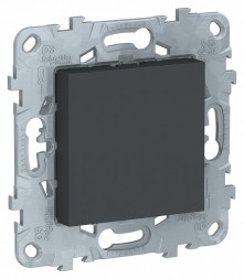 Заглушка Schneider Electric Unica Studio Антрацит 45х45 NU586654