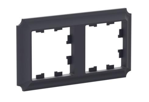 ATN101002 2-постовая РАМКА КАРБОН, AtlasDesign Antique Schneider Electric