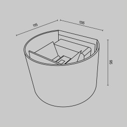 Архитектурная подсветка Outdoor O573WL-L6W