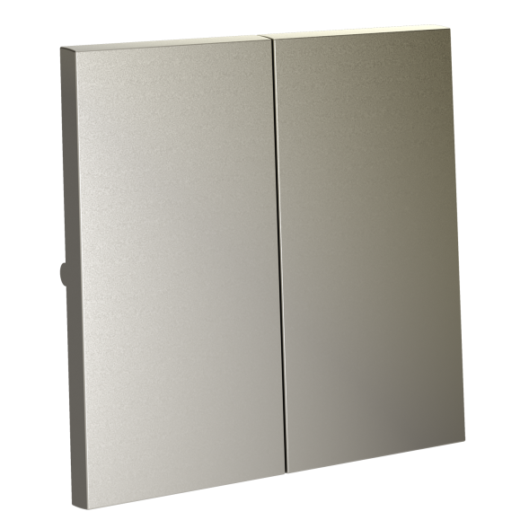 Клавиши для выключателя/переключателя двухклавишного, S70 (шелк)