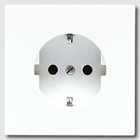 Розетка Jung LS серия с заземлением 16А/250В LS1520WW