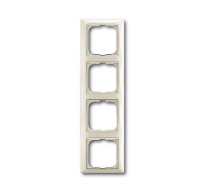 Рамка ABB Basic 55 Chalet-white 4 поста 2CKA001725A1514 2514-96-507