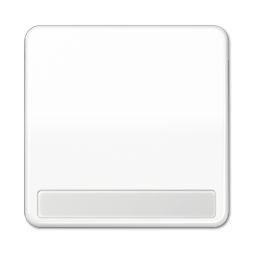 Клавиша Jung CD серия Белый 1-я с полем для надписи CD590NAWW