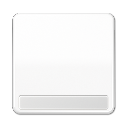 Клавиша Jung CD серия Белый 1-я с полем для надписи CD590NAWW