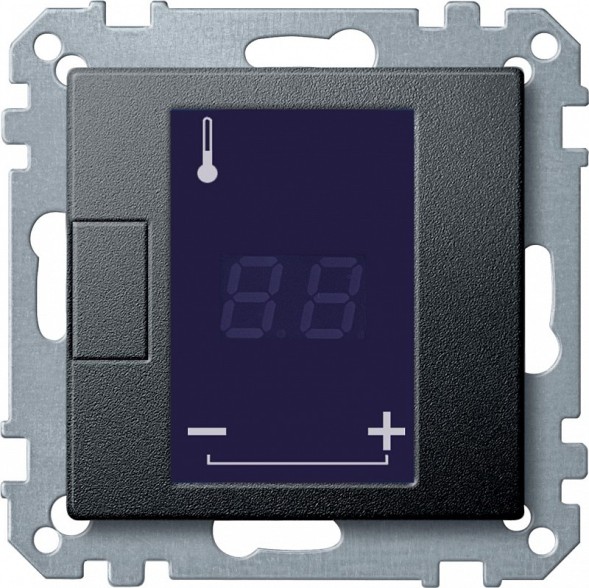 Центральная плата Merten M-серия антрацит для сенсорного термостата sySM MTN5775-0414