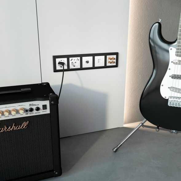 Накладка для розетки USB (Hammer белый) Werkel W1279501