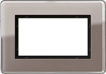 Рамка Gira Esprit Glass C Дымчатое стекло полтора поста 1001522