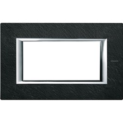 Рамка Bticino Axolute Квадрат Ардезия 4 модуля HA4804RLV